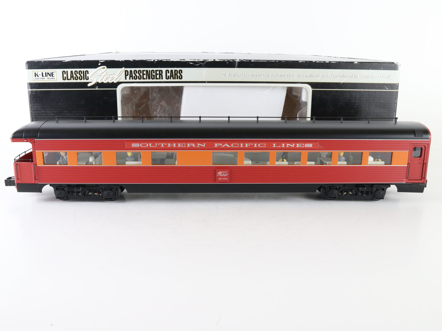 K-line O Southern Pacific Daylight 290 Extruded Aluminum Observation Car