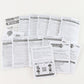 Lot Of Misc Nendoroid Stands Parts & Instruction Sheets Miku Crewmate Good Smile