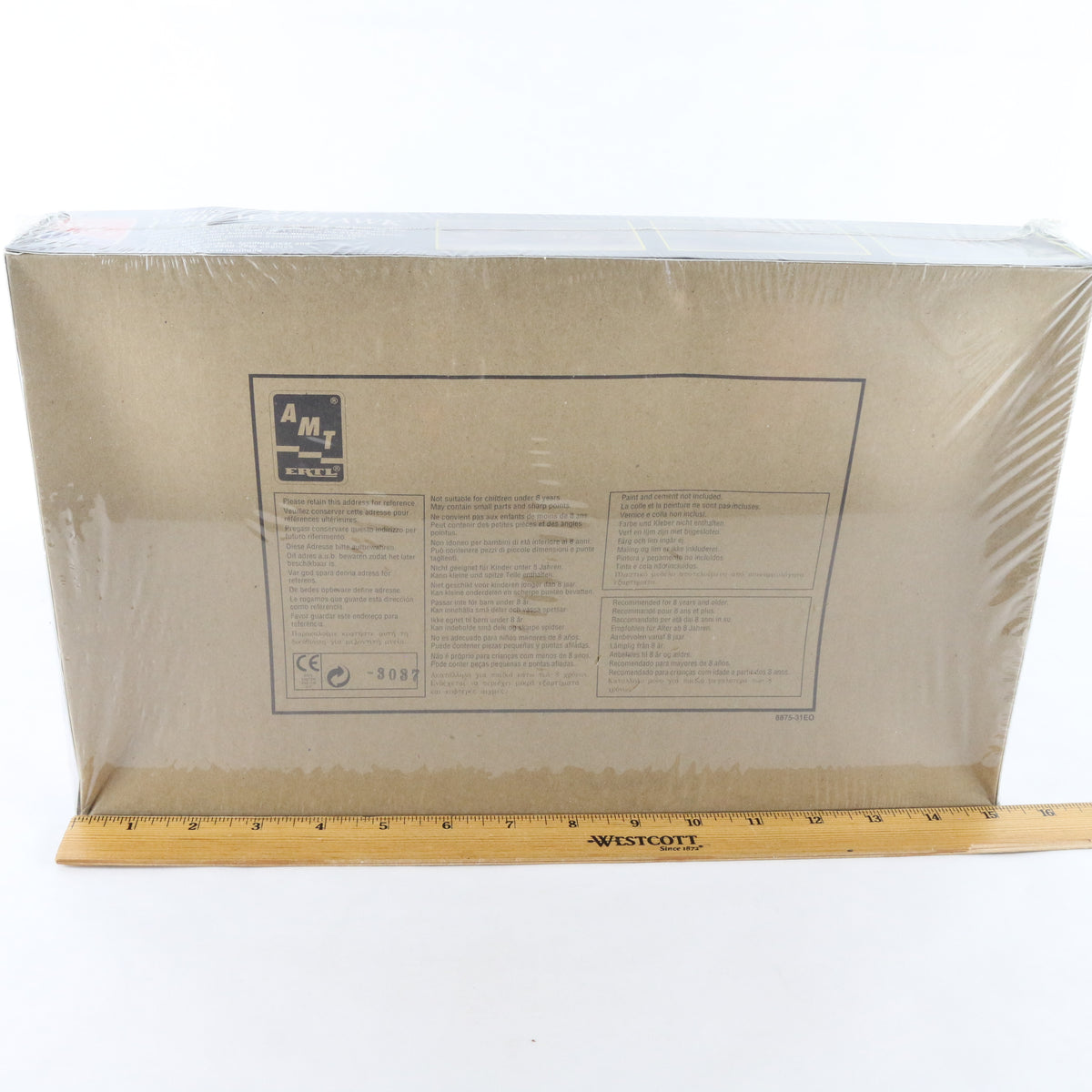 Curtiss P-40F Warhawk Fighter Plane AMT ERTL 1:48 Sealed Model Kit 8795