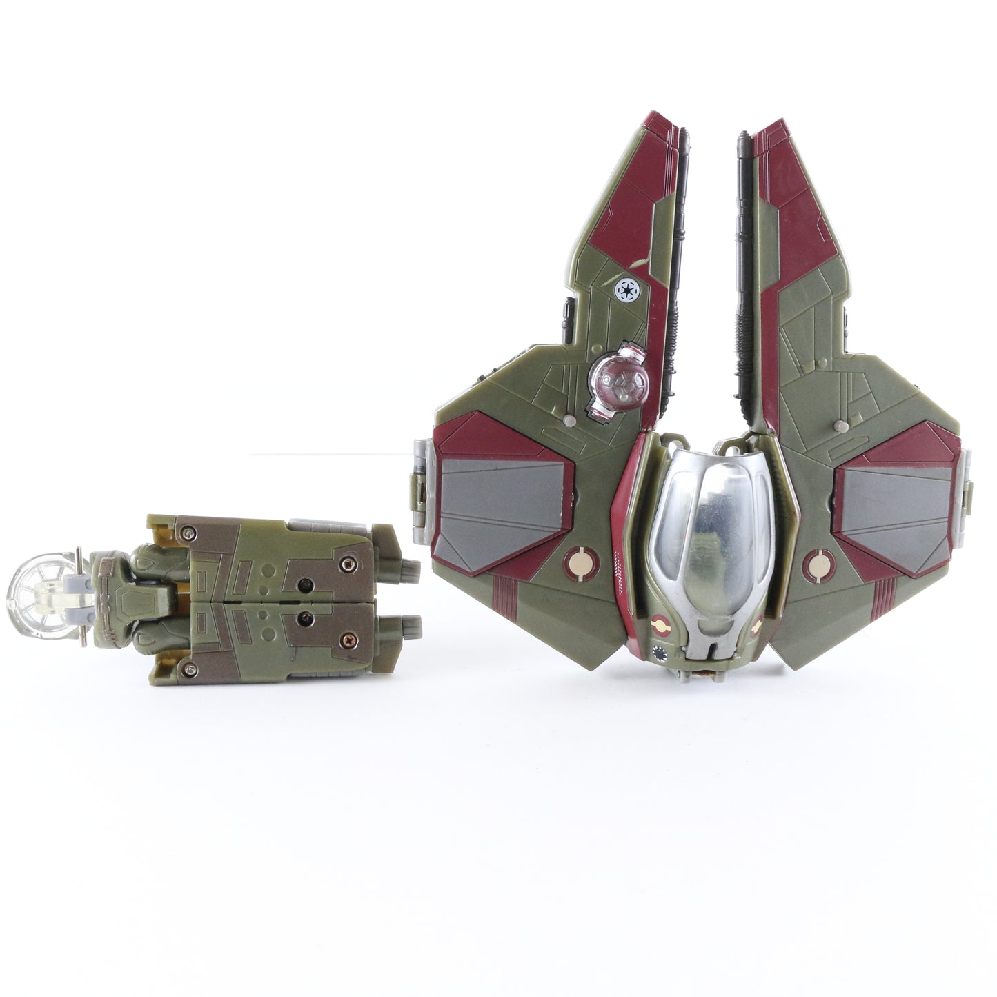 Obi-Wan Kenobi Jedi Starfighter Autobot Transformers Star Wars Figure