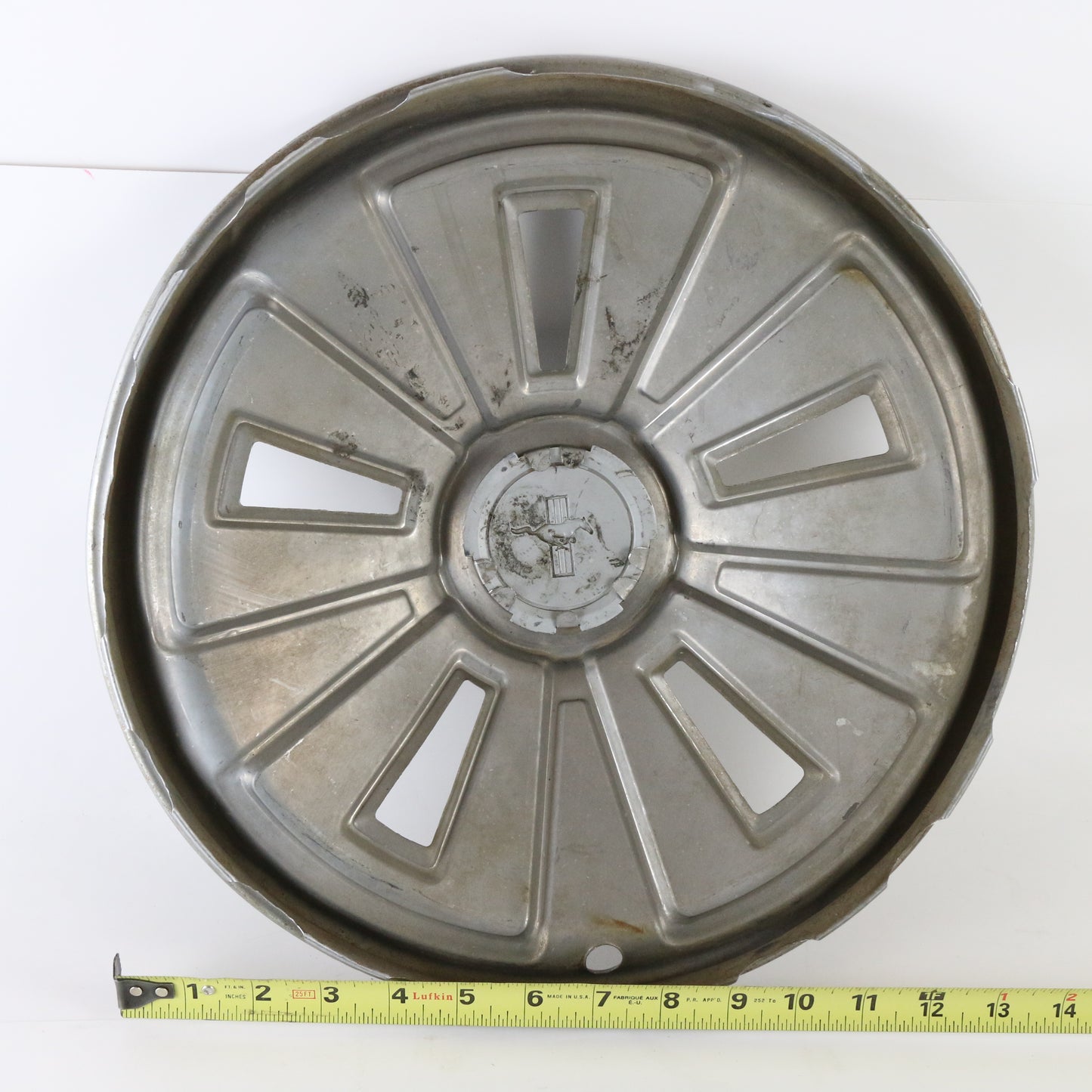 1966 Ford Mustang Metal Wheel Hubcap 14.25"