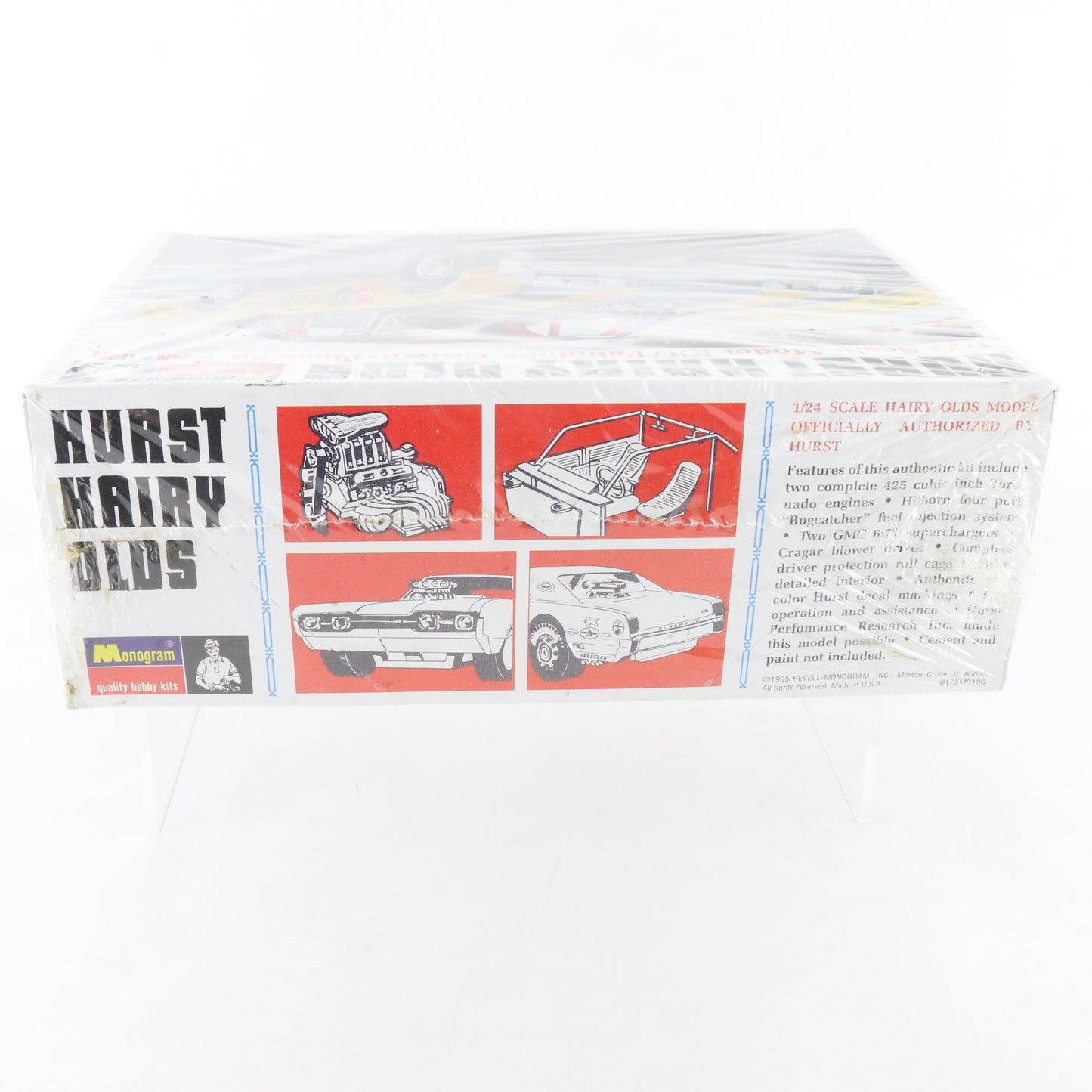 Hurst Hairy Olds Funny Car Monogram 1:24 Model Kit Pc175 200