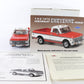 1972 Chevrolet Cheyenne Pickup Truck Red White Danbury Mint 1:24 Diecast Model