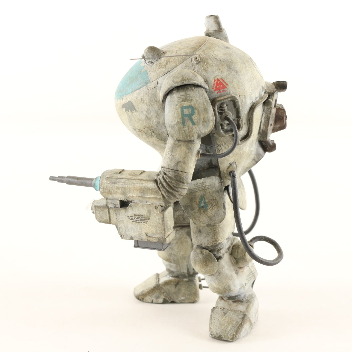 Ma.k Snowman SAFS Super Armored Fighting Suit 1/20 Built Weathered Painted