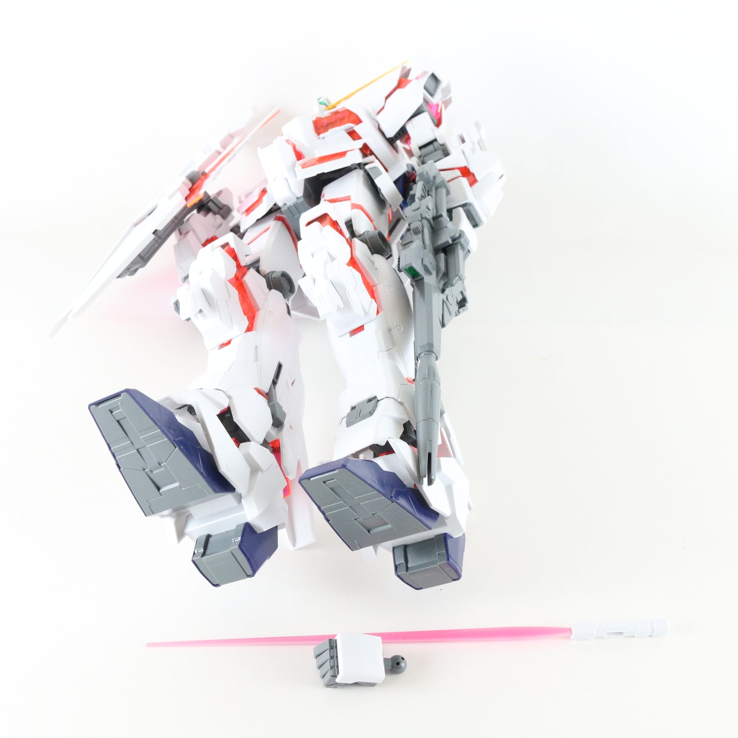 Gundam Mega Unicorn Destroy Mode Psycho Frame Bandai 1:48 Mobile Suit BUILT