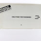 1962 Ford Thunderbird White Black Danbury Mint 1:24 Diecast Model Car