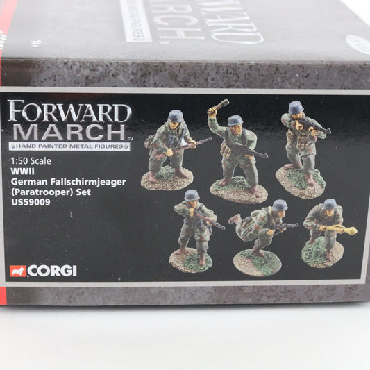 WW2 German Paratroopers Forward March Corgi 1:50 530/2000 US59009 Metal