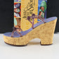 Just The Right Shoe Cork Wedge Raine Willitts Resin Collectible Shoe 25093