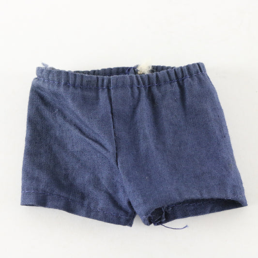  1964 Hasbro Gi Joe Blue Navy Swimming Trunks Shorts For 12" Figures