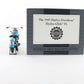 1949 Harley Davidson Hydra-Glide FL Blue Franklin Mint 1:24 Model Motorcycle