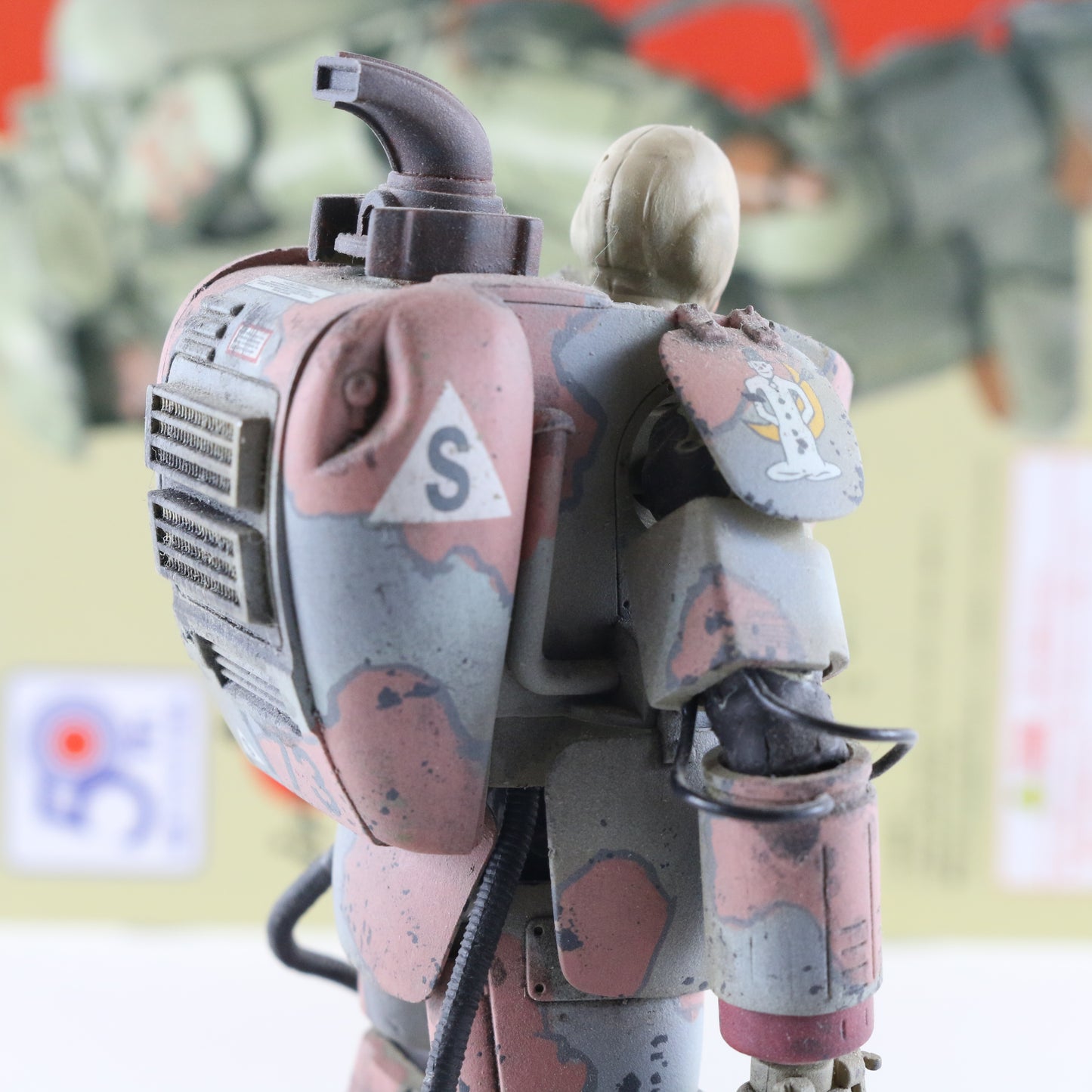 NIKKO Ma.k Maschinen Krieger G-Pawn AUSF 1:20 Built Painted W/ Award Stand
