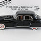 1941 Cadillac Fleetwood Series 60 Special Black Danbury Mint 1:24 Diecast Model
