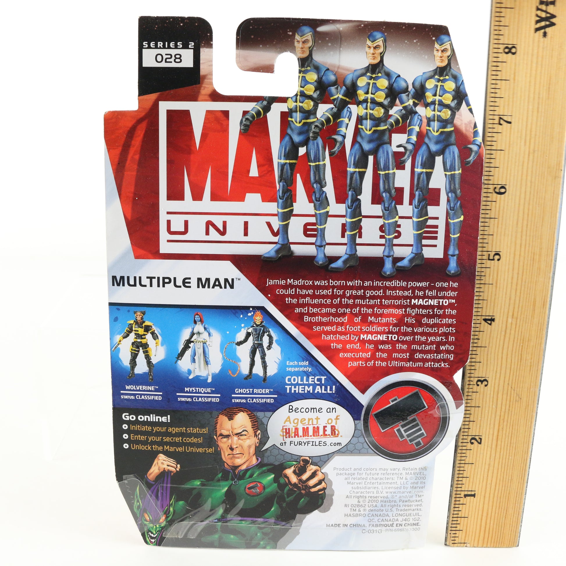 Marvel Universe Series 2 028 Multiple Man Hasbro 3.75" Action Figure