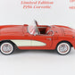 1956 Chevy Corvette Venetian Red & White Limited Danbury Mint 1:24 Diecast 4753