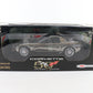 2003 Chevy Corvette Z06 50th Anniversary Silver Chrome ERTL 1:18 Diecast 29404p