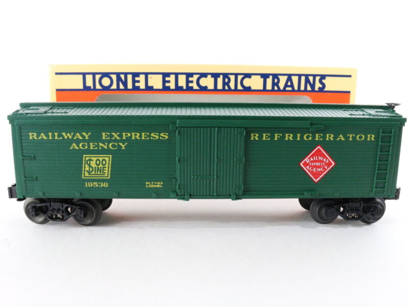 Railway Express Agency Soo 19536 Refrigerator Reefer Car Lionel O 6-19536