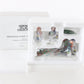 Dept 56 Heritage Village Bringing Home The Yule Log Set Of 4 Christmas 5558-1