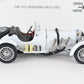 1931 Mercedes Benz SSKL White Black Danbury Mint 1:24 Model Car w/ Box