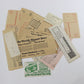 Vintage Sears Roebuck 1920s order sheets and envelopes