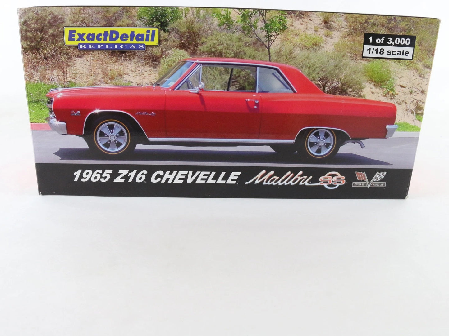 1965 Chevy Chevelle Z16 Malibu SS Red Exact Detail 1:18 Diecast 2370/3000 501