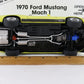 1970 Ford Mustang Mach 1 Fastback Yellow Black Danbury Mint 1:24 Diecast Model