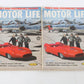 Lot Of 6 Motor Life Magazines Vintage AUTOMOBILIA June July May 1961 35c