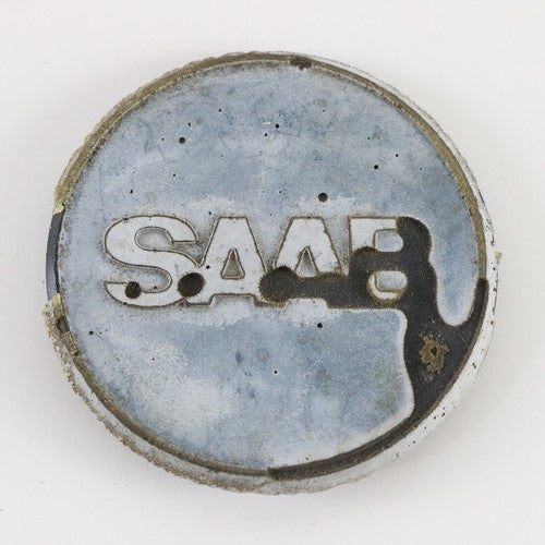 SAAB Plastic Wheel Center Cap Nameplate Emblem Badge 2"