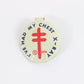Vintage Ive Had My Chest X-ray Green Duck Lung Association Pinback Button 1"