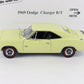 1969 Dodge Charger R/T Coupe Yellow Black Danbury Mint 1:24 Diecast Model