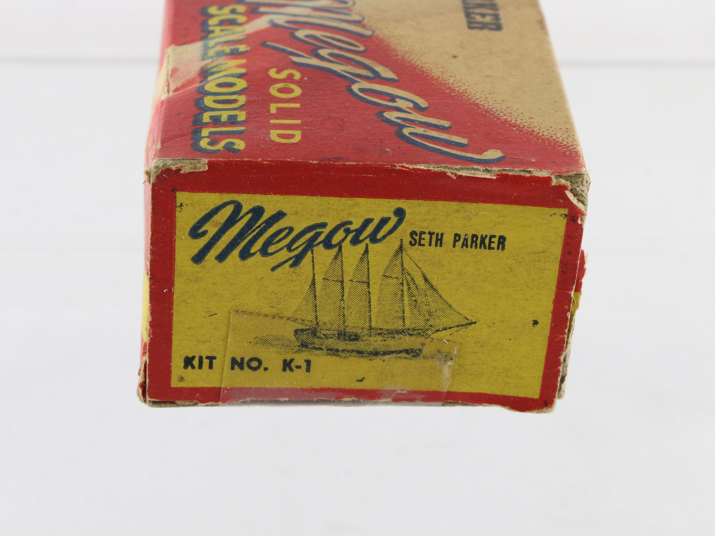 Mast Schooner Seth Parker Megow Wood Boat Kit K-1