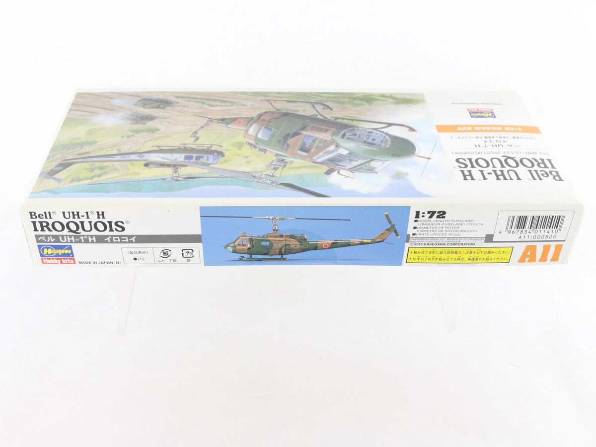 UH-1 H Iroquois Utility Helicopter US Army Bell Hasegawa 1:72 00141 Sealed Kit