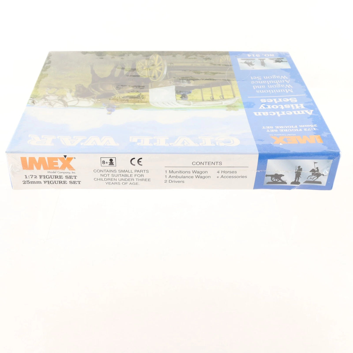 Munitions Wagon & Ambulance Set American History Civil War IMEX 1:72 514 Sealed