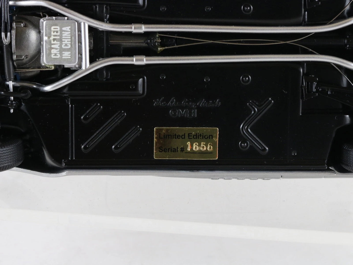 Danbury Mint 1:24 1958 Ford Thunderbird Coupe Platinum Raven Black Diecast 1656
