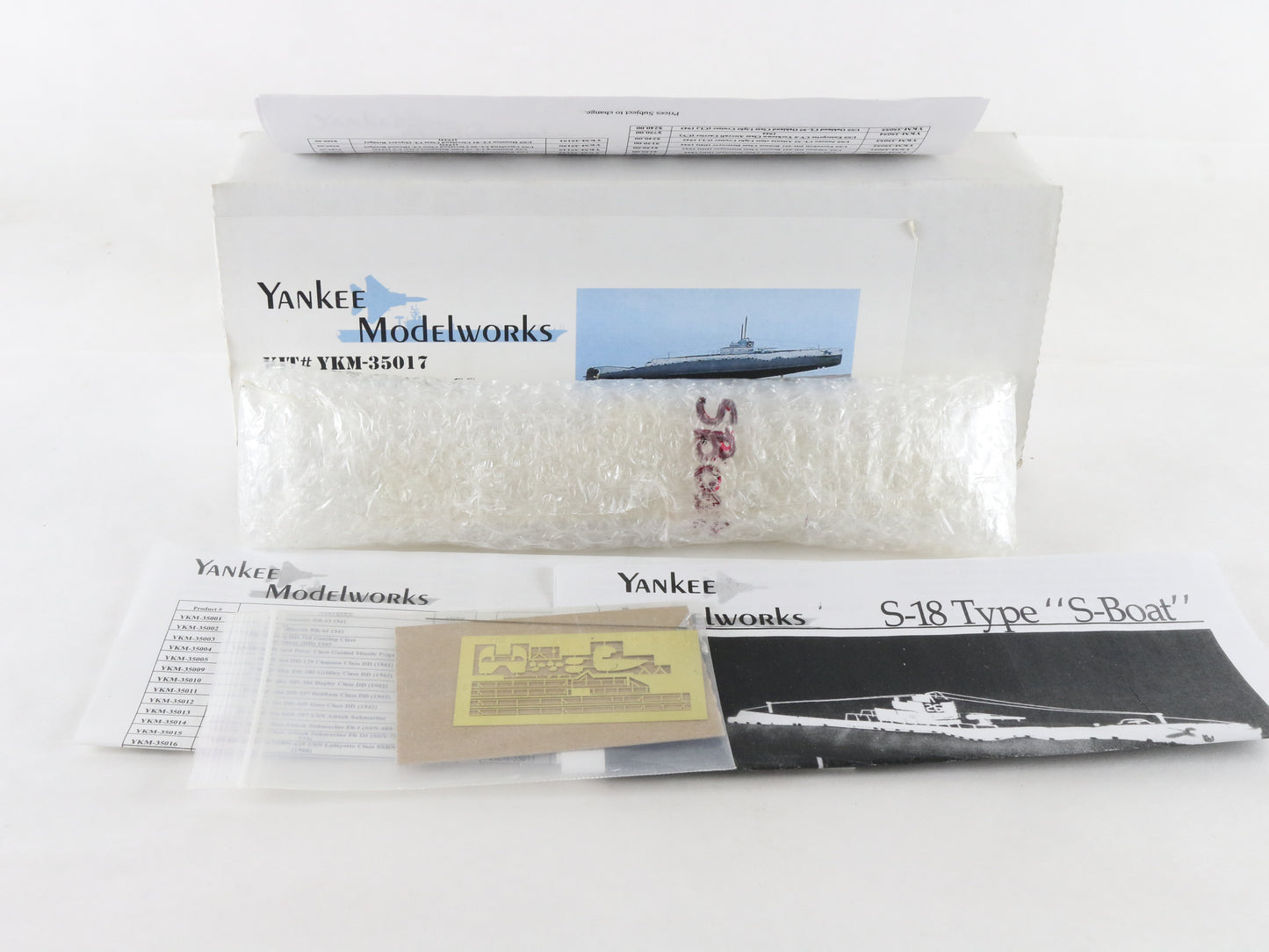 USN S-Boat Class SS Yankee Modelworks 1:350 YKM-35017 Resin Kit