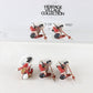 Dept 56 Heritage Village Yeomen Of The Guard Set Of 5 Porcelain Figures 58397