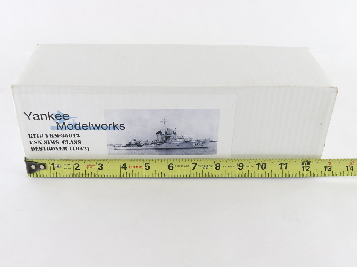 Destroyer 1942 USN Sims Class Yankee Model Works 1:350 YKM-35012 Resin Kit
