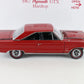 1967 Plymouth GTX Hardtop Red & Black Danbury Mint 1:24 Diecast Model Car