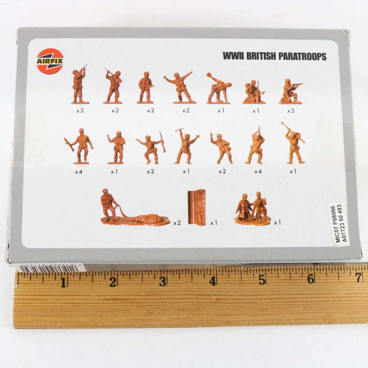 WWII British Paratroops Airfix 1:72 A01723 Plastic Model WW2 Soldier Figures