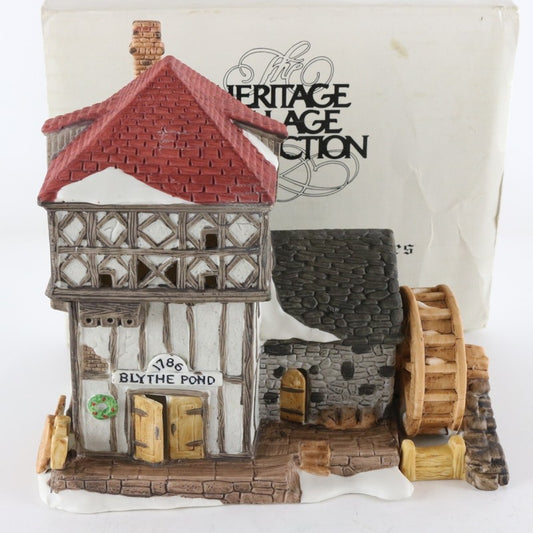 Dept 56 Dickens Heritage Village Blythe Pond Mill House Christmas 6508-0