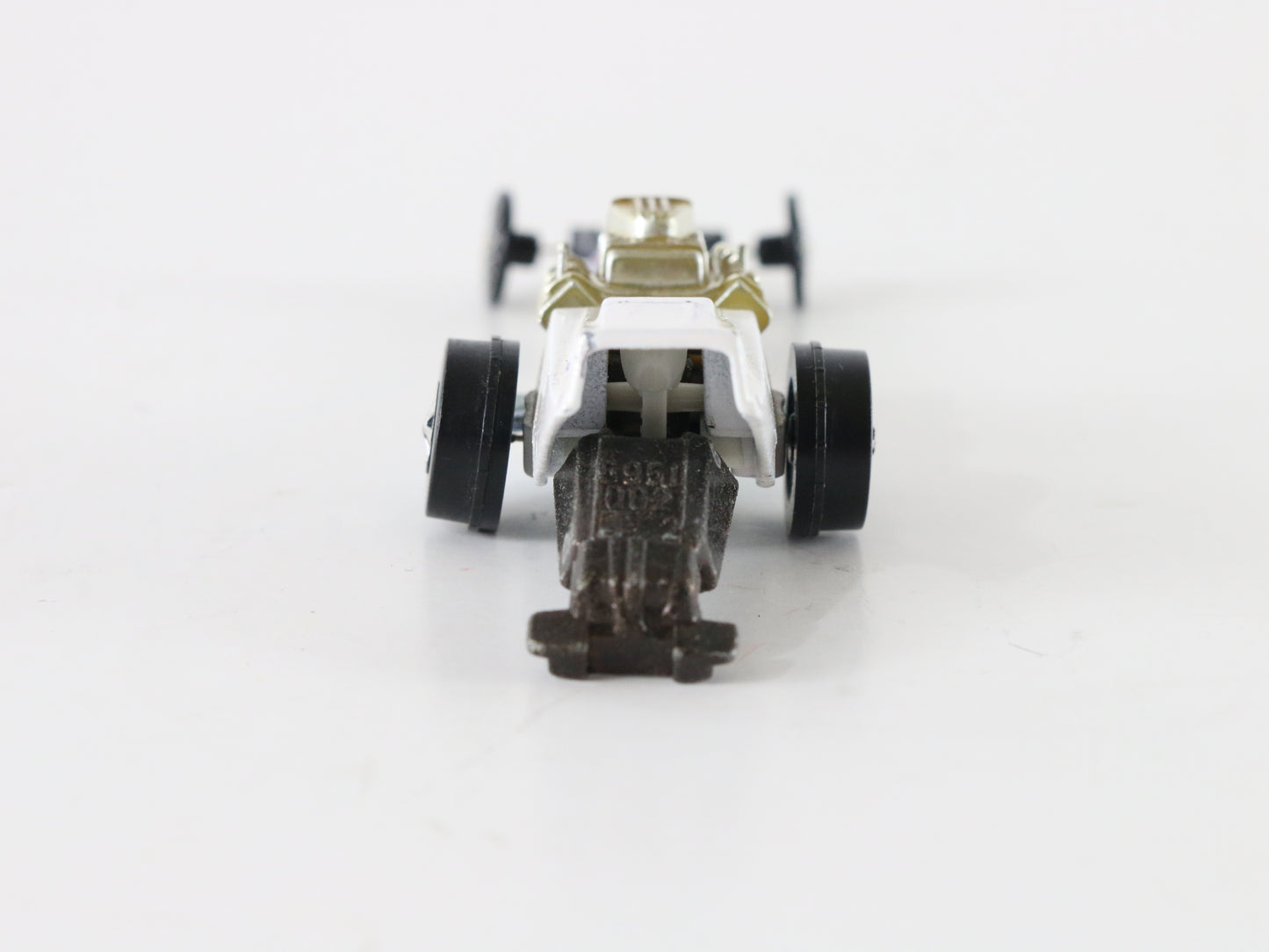 Vintage Hot Wheels Don Prudhomme Snake 1 Fuel Dragster White Mattel 1:64 5951002