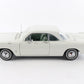 1960 Chevrolet Corvair White Franklin Mint 1:24 Model Car