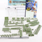 LVT-4 Buffalo Amphibian & Jeep Troop Carrier FMC Airfix 1:72 02302 Military Kit