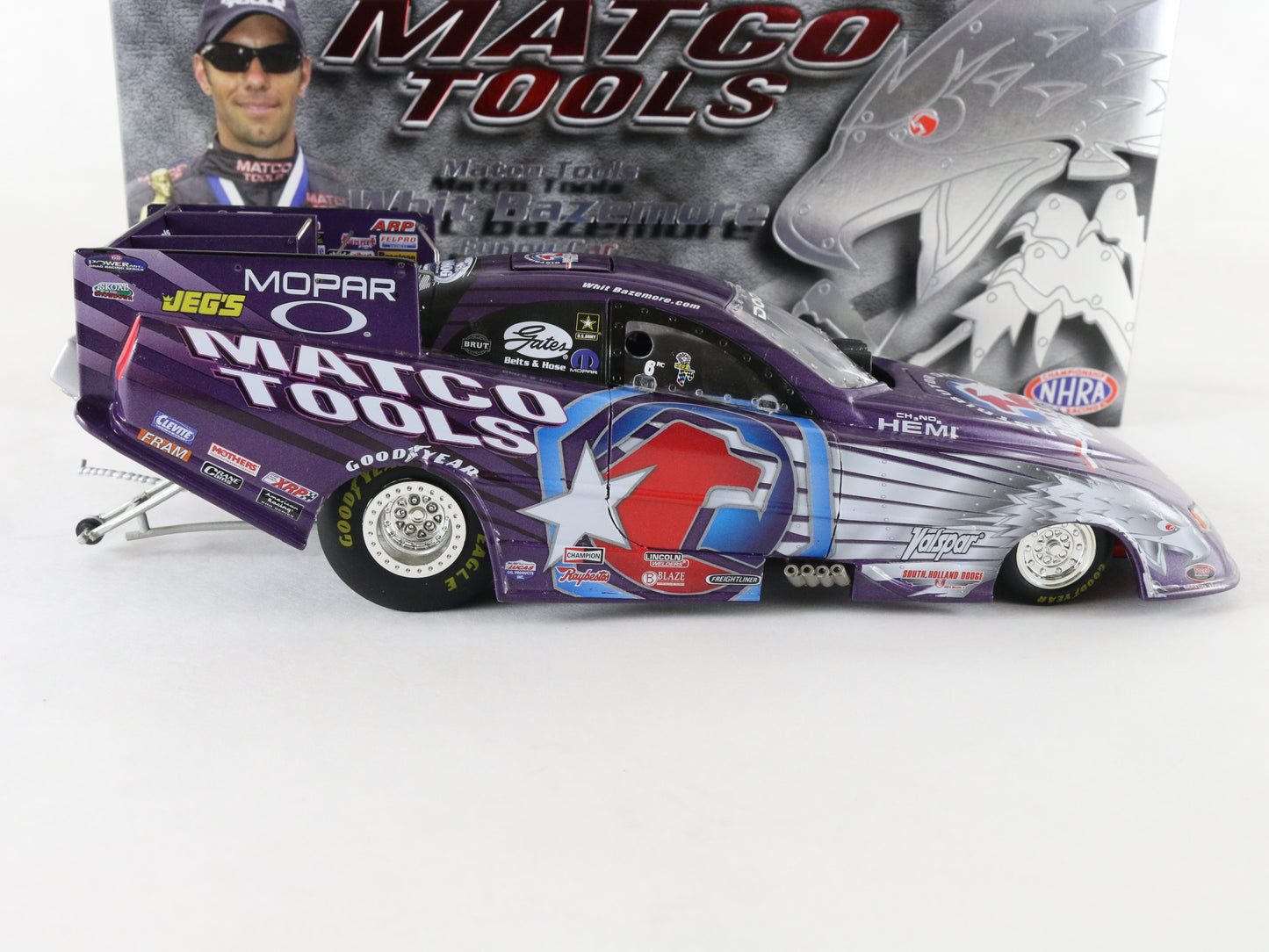2005 Dodge Funny Car Matco Tools Bazemore Racing Champions 1:24 788 Of 1500
