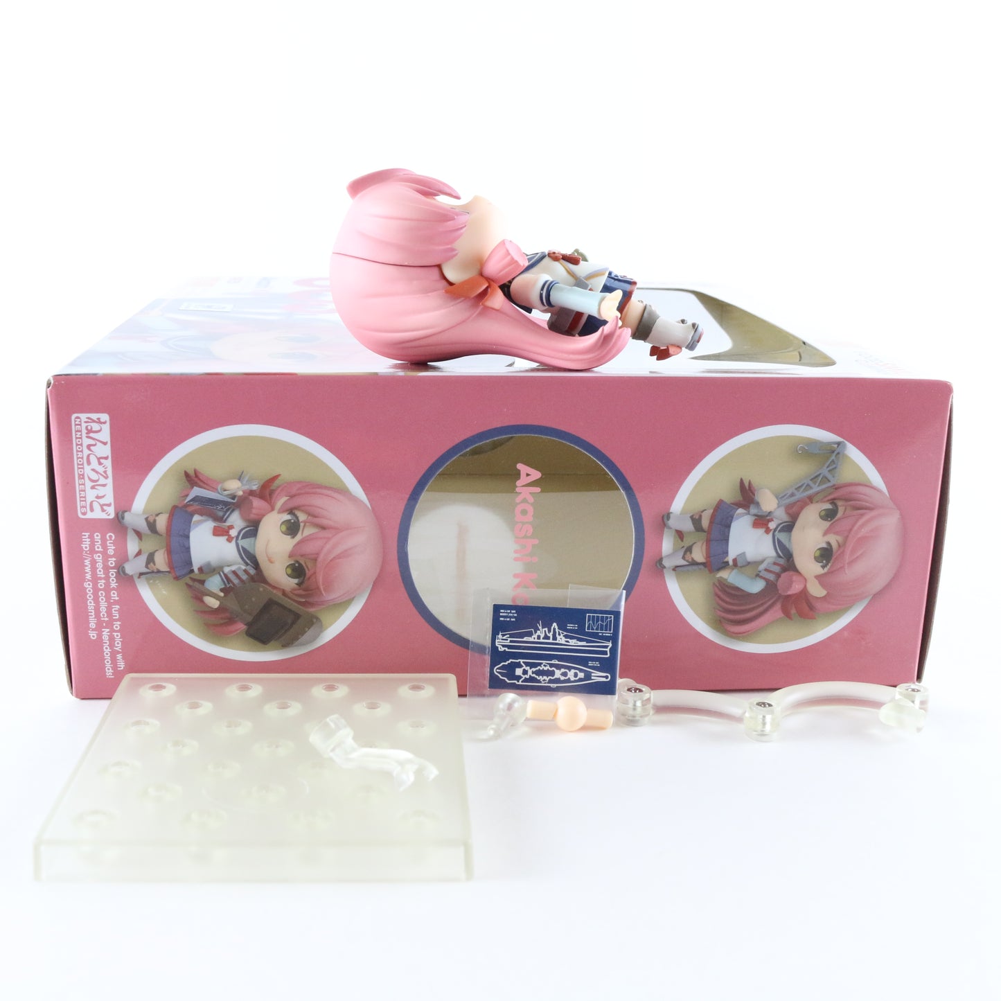 Nendoroid 603 Akashi Kai Kantai Kancolle Good Smile Action Figure Complete