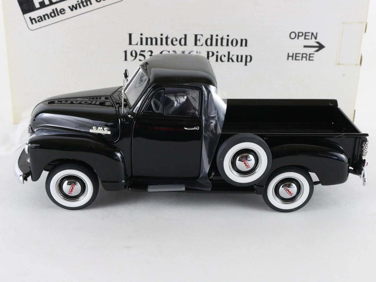 1953 Chevy GMC Pickup Truck Black Limited Danbury Mint 1:24 Diecast 3653/5000
