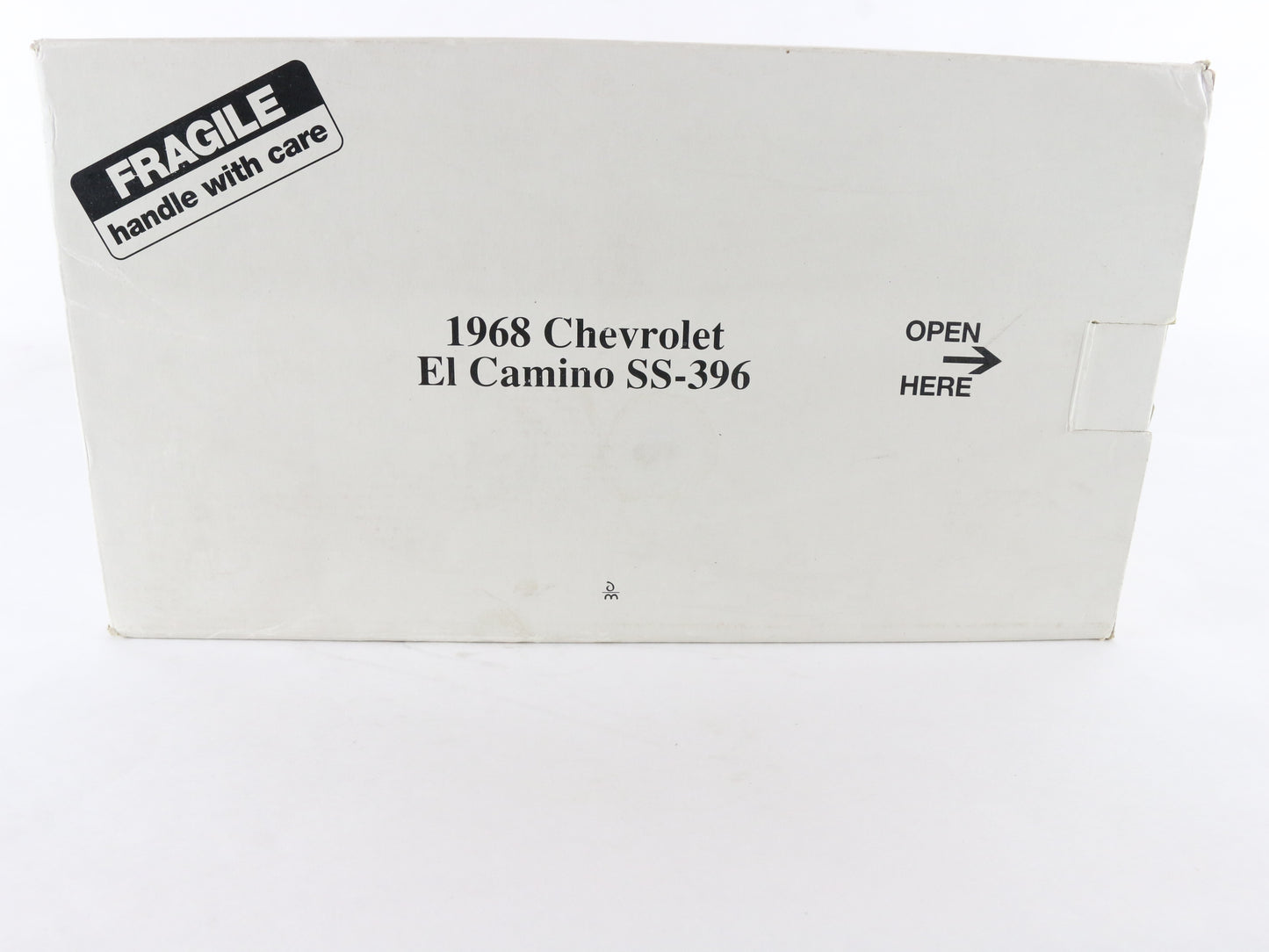 1968 Chevy El Camino SS-396 Pickup Black Danbury Mint 1:24 Diecast Model