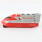 Tyco TCR Santa Fe 8734 Diesel Locomotive Train Slotless HO Slot Car WORKS