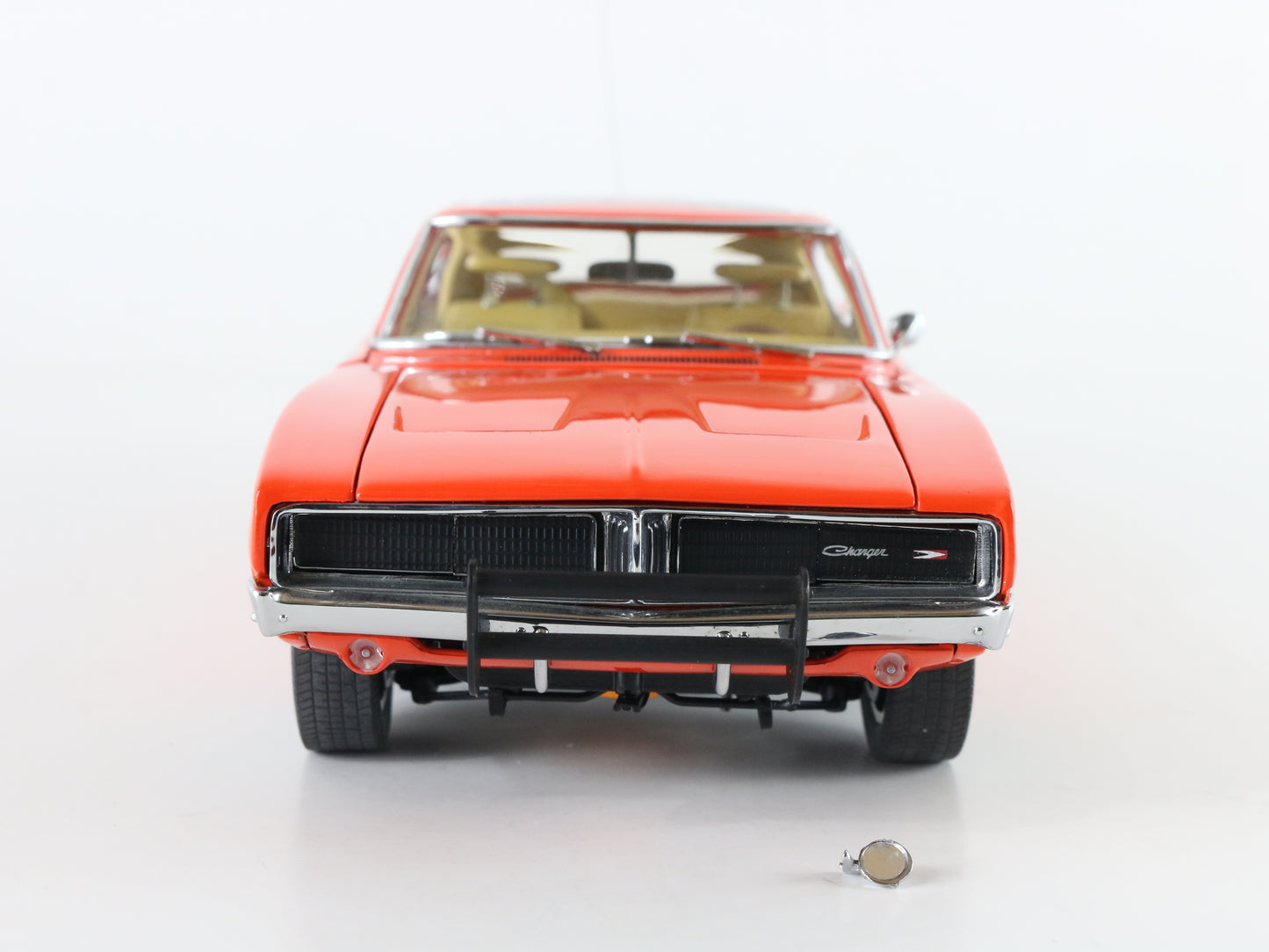 1976 Dodge Charger General Lee 01 Dukes Of Hazard Danbury Mint 1:24 Model Car