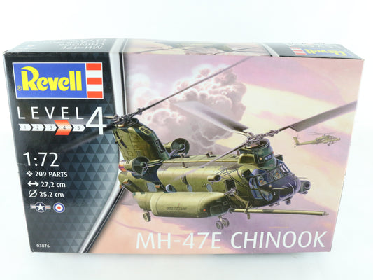 MH-47E Chinook Mission Helicopter Boeing Revell 1:72 03876 Military Kit