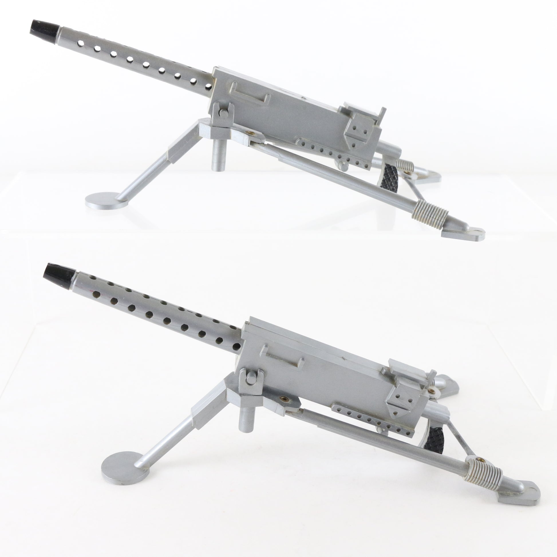 Lot Of 2 1964 Hasbro Gi Joe Action Figure .30 Cal Machine Gun + Tripod